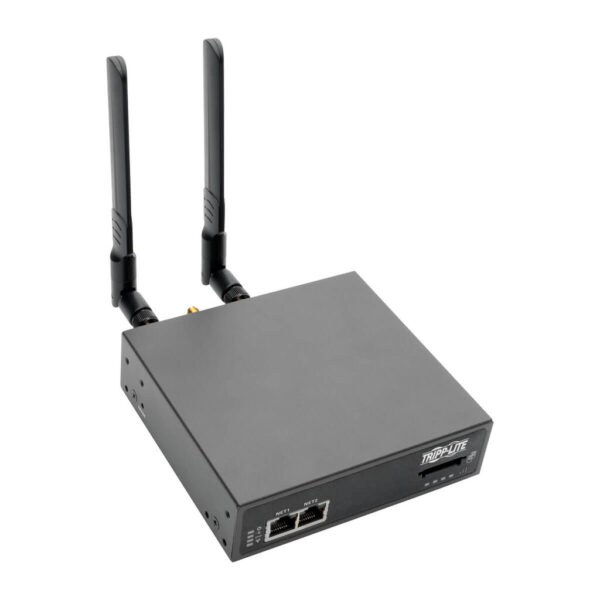 Tripp Lite series 4-Port Console Server with 4G LTE Cellular Gateway, Dual GbE NIC, 4Gb Flash and Dual SIM, TAA