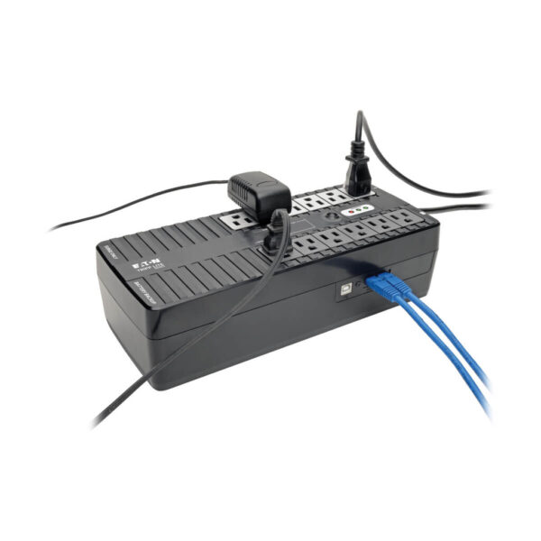 Tripp Lite series 750VA 450W Standby UPS - 12 NEMA 5-15R Outlets, 120V, 50/60 Hz, 5-15P Plug, ENERGY STAR, Desktop/Wall