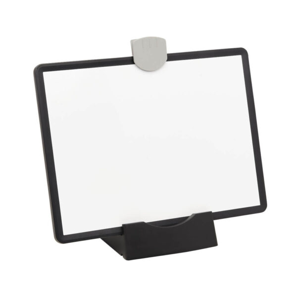 8c4cc15aea7576ce84c57e2f87a93e96 Tripp Lite series Magnetic Dry-Erase Whiteboard with Stand - VESA Mount, 3 Markers (Red/Blue/Black), Black Frame, TAA