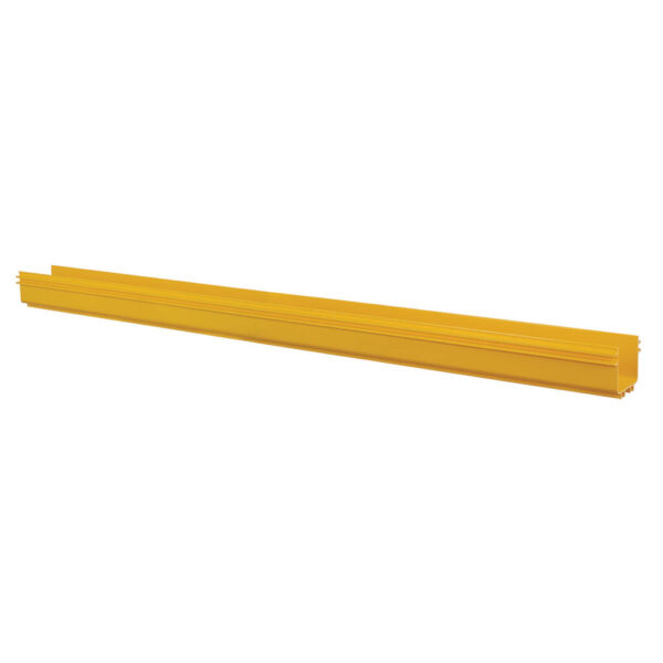 Tripp Lite series Toolless Straight Channel Section for Fiber Routing System, 120 x 120 x 1220 mm (5 x 5 x 48 in.)