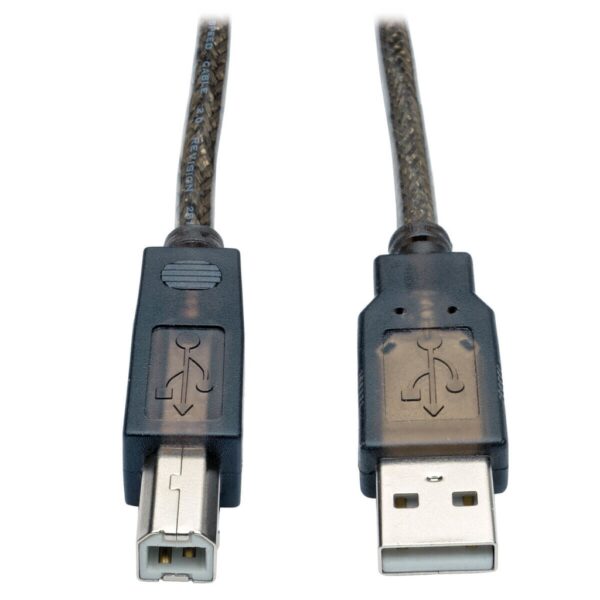 8cc0f4b9641e4f639d79fca51c117559 Tripp Lite series USB 2.0 A to B Active Repeater Cable (M/M), 50 ft. (15.24 m)