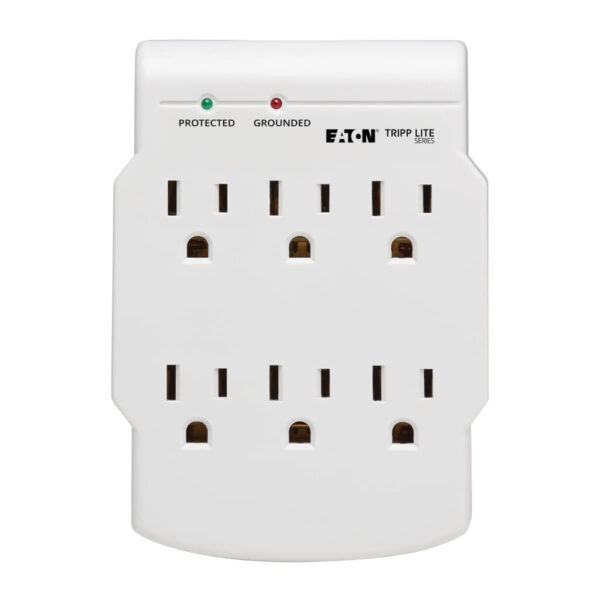 8ccad4ec43f2e3d08a7032f1b247295c Tripp Lite series Protect It! 6-Outlet Low-Profile Surge Protector, Direct Plug-In, 750 Joules, Diagnostic LED
