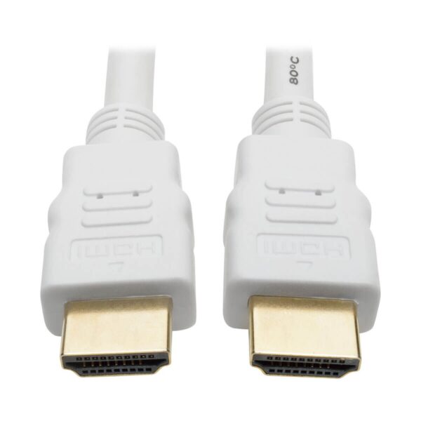 Tripp Lite series High-Speed HDMI Cable, Digital Video and Audio, HD (M/M), White, 25 ft. (7.62 m)