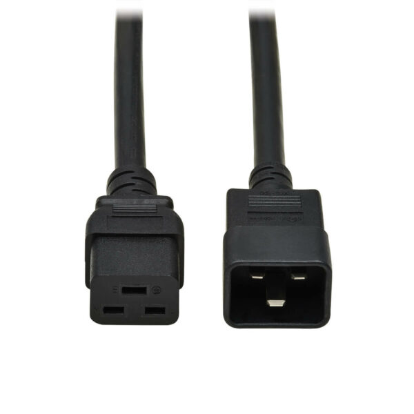 8d4d94b7b85b9d6fe5ecd5959b7ff21b Tripp Lite series Power Extension Cord, C19 to C20 - Heavy-Duty, 20A, 250V, 12 AWG, 15 ft. (4.6 m), Black