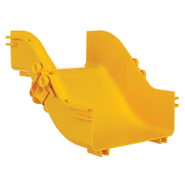 Tripp Lite series Toolless 45-Degree Up/Down Ramp Kit for Fiber Routing System, 240 mm (10 in.)