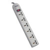 8d58e111fa625083b16ebcf3c665e108 Tripp Lite series Protect It! 230V 6-Universal Outlet Surge Protector, 1.8M Cord, British Plug, 750 Joules