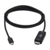 8d59f8c334823d66a1341a3c03a26155 Tripp Lite series USB-C to HDMI Active Adapter Cable (M/M), 4K 60 Hz, HDR, HDCP 2.2, DP 1.4 Alt Mode, Black, 6 ft. (1.8 m)