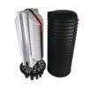 Tripp Lite series Fiber Splice Dome Enclosure - 54 Splicing Trays, 648 Fiber Capacity, IP68 Rated