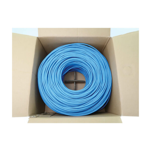 8d69f5d938de475cef01a7e3465c6a5c Tripp Lite series Cat6 1G Solid Core UTP Bulk Ethernet Cable, LSZH, Blue, 1000 ft. (305 m)