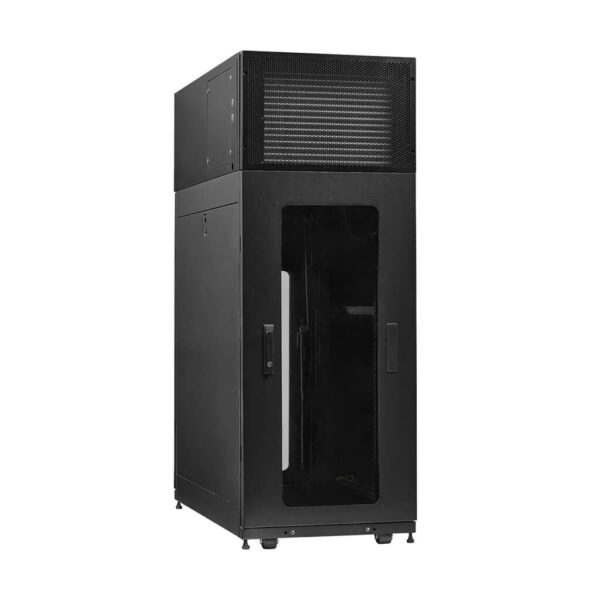 8d8a4bd76c78ae813fc5a64e6d79820f-1 Tripp Lite series SmartRack 33U Standard-Depth Self-Cooling Rack Enclosure with 3.5kW (12kBTU) Top-of-Rack Air Conditioner