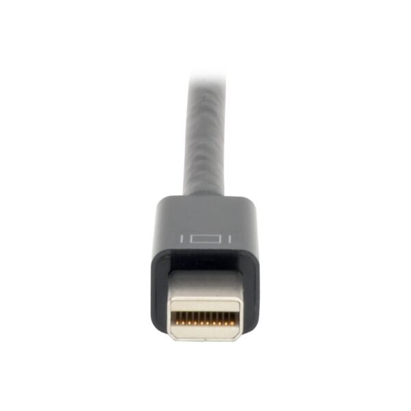 Tripp Lite series Keyspan Mini DisplayPort to HDMI Active Adapter/Video Converter (M/F) - 4K 60 Hz, DP 1.2, HDCP 2.2, Black, 6 in.