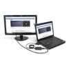 Tripp Lite series VGA to HDMI Active Adapter Cable with Audio and USB Power (M/F), 1080p, 6 in. (15.2 cm)