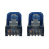Tripp Lite series Cat6a 10G Snagless Shielded Slim STP Ethernet Cable (RJ45 M/M), PoE, Blue, 25 ft. (7.6 m)