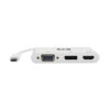 8dd3ad9c58918526a0719b6cd5f09329 Tripp Lite series USB-C Triple Display Adapter, 4K 60Hz HDMI, Displayport and VGA with MST