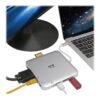 8dff718b7ba6542a427cc50695fad238 Tripp Lite series USB-C Dock, Dual Display - 4K HDMI/mDP, VGA, USB 3.x (5Gbps), USB-A/C Hub, GbE, 60W PD Charging