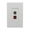 8e32f043e515e88e109abf50e742d0a7 Tripp Lite series RCA Female Audio to Screw Terminal Keystone Jack Kit, Red/White
