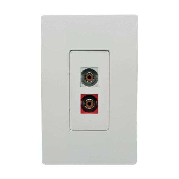 8e32f043e515e88e109abf50e742d0a7 Tripp Lite series RCA Female Audio to Screw Terminal Keystone Jack Kit, Red/White