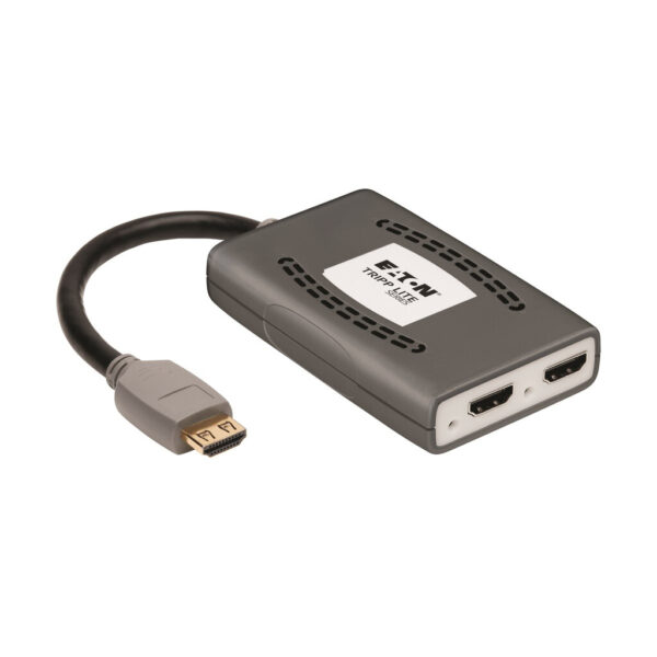 8e451dfd551ffdbe9ab531e5142516db Tripp Lite series 2-Port HDMI Splitter - 4K @ 60 Hz, 4:4:4, Multi-Resolution Support, HDR, HDCP 2.2, USB Powered, TAA