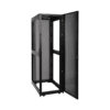 Tripp Lite series 42U SmartRack Standard-Depth Rack Enclosure Cabinet, Threaded 10-32 Mounting Holes with doors & side panels
