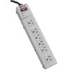 8eab9568965df53474571d5fde385d47 Tripp Lite series Protect It! Surge Protector with 6 Right-Angle Outlets, 6 ft. (1.83 m) Cord, 1340 Joules, Diagnostic LEDs, Metal Case