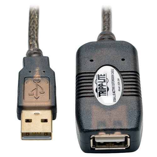 Tripp Lite series USB 2.0 Active Extension Repeater Cable (A M/F), 20M (65.61 ft.)