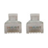 Tripp Lite series Cat6a 10G Snagless Molded Slim UTP Ethernet Cable (RJ45 M/M), PoE, White, 25 ft. (7.6 m)