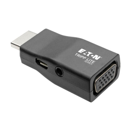 Tripp Lite series Compact HDMI to VGA Adapter Video Converter with Audio (M/F), TAA