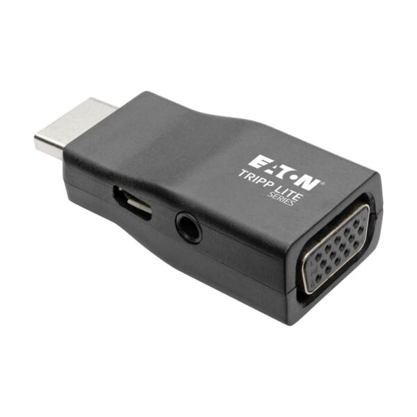 8ebfbbfdee8f5929d0edb75ceae7422c Tripp Lite series Compact HDMI to VGA Adapter Video Converter with Audio (M/F), TAA