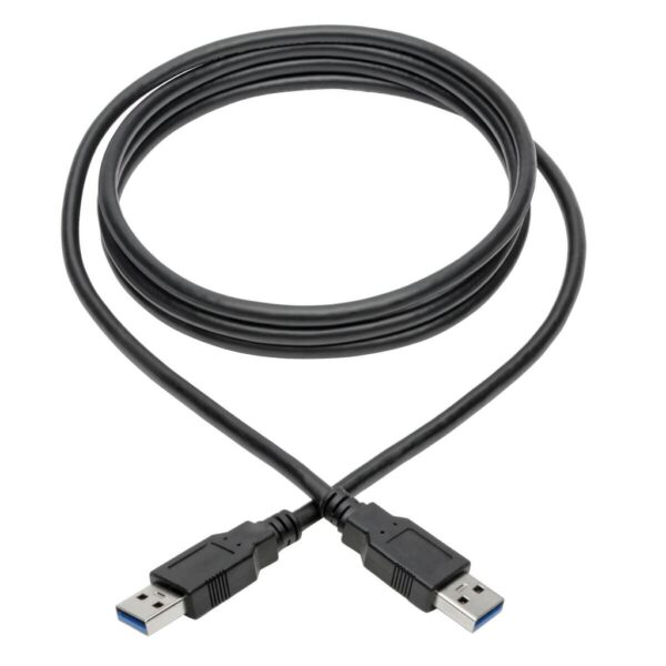 8ed8810a94c1dfb430d2bb1365d318d9 Tripp Lite series USB 3.0 SuperSpeed A to A Cable for USB 3.0 All-in-One Keystone/Panel Mount Couplers (M/M), Black, 6 ft. (1.8 m)