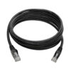 Tripp Lite series Cat6 Gigabit Snagless Molded (UTP) Ethernet Cable (RJ45 M/M), PoE, Black, 7 ft. (2.13 m)