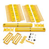 8f0f78d0a87b234cef29cf467ba74c5d Tripp Lite series High-Capacity Vertical Cable Manager - Deep Double Finger Duct with Cover, Single Sided, 6 in. Wide, Yellow, 7 ft. (2.2 m)