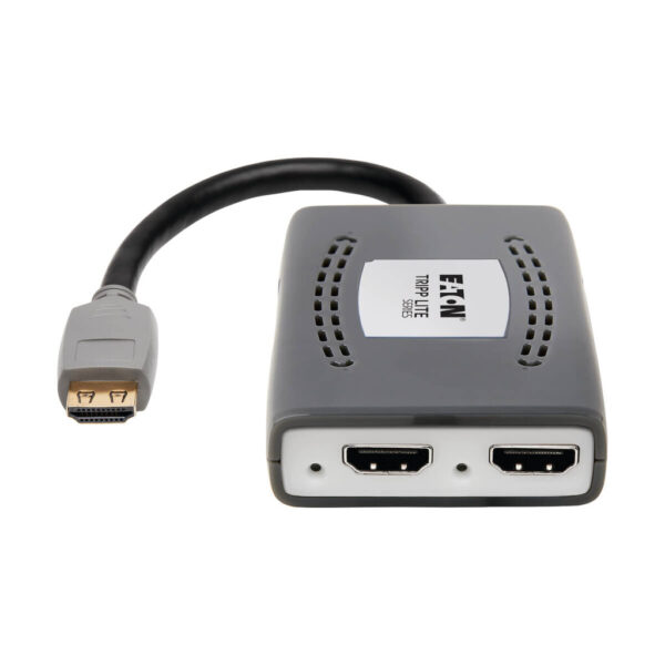 8f1a293b0dd740c2abb3867a839ee530 Tripp Lite series 2-Port HDMI Splitter - 4K @ 60 Hz, 4:4:4, Multi-Resolution Support, HDR, HDCP 2.2, USB Powered, TAA