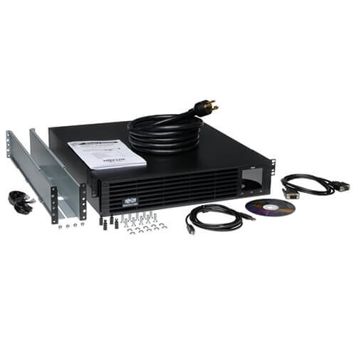 8f35dfb77073e817ccab5a76277650f5 TAA SmartPro 120V 3kVA 2.25kW Line-Interactive Sine Wave UPS, 2U, Extended Run, Network Card Options, LCD, USB, DB9