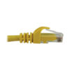 Tripp Lite series Cat6a 10G Snagless Molded UTP Ethernet Cable (RJ45 M/M), PoE, Yellow, 100 ft. (30.5 m)