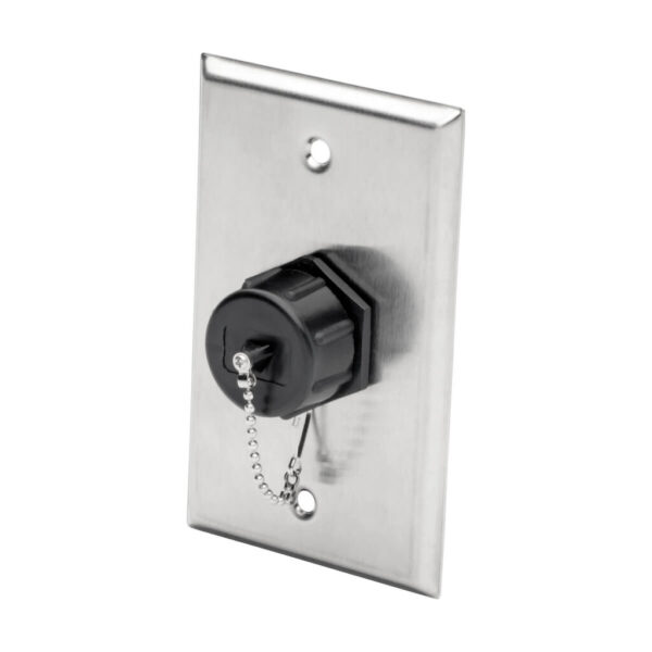 Tripp Lite series USB 3.0 Coupler, SuperSpeed, 3.0/3.1, Industrial - USB-A F/F, Shielded, IP68, Dust Cap, TAA