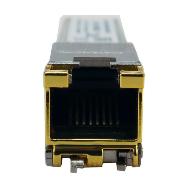 8f491bb84fe6a0c056d7ca7f64a3c937 Tripp Lite series Cisco-Compatible SFP+ Transceiver - 10Gbps, Copper, RJ45, Cat6a, 98 ft. (30 m)