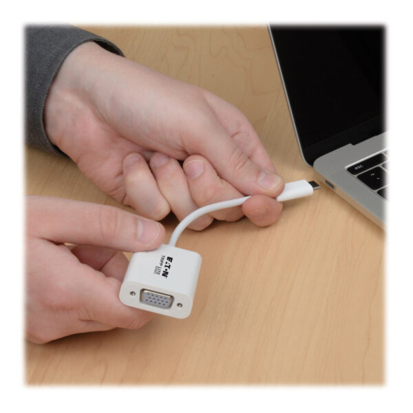 8f4b8b69e061c30fde4faa3f3c4cec76 Tripp Lite series USB-C to VGA Adapter with Alternate Mode - DP 1.2
