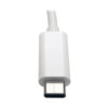 8f5aae68e5bd18e31c0bee0fe36fd452 Tripp Lite series USB-C to Gigabit Network Adapter, Thunderbolt 3 Compatibility - White