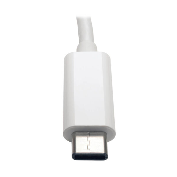 8f5aae68e5bd18e31c0bee0fe36fd452 Tripp Lite series USB-C to Gigabit Network Adapter, Thunderbolt 3 Compatibility - White