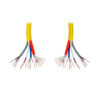 Tripp Lite series Plenum-Rated Bulk Access Control Cable, Yellow, 1000 ft. (305 m)