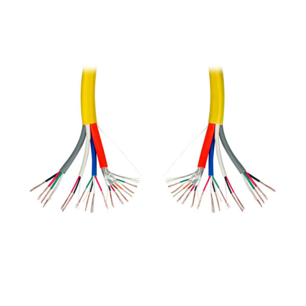 Tripp Lite series Plenum-Rated Bulk Access Control Cable, Yellow, 1000 ft. (305 m)