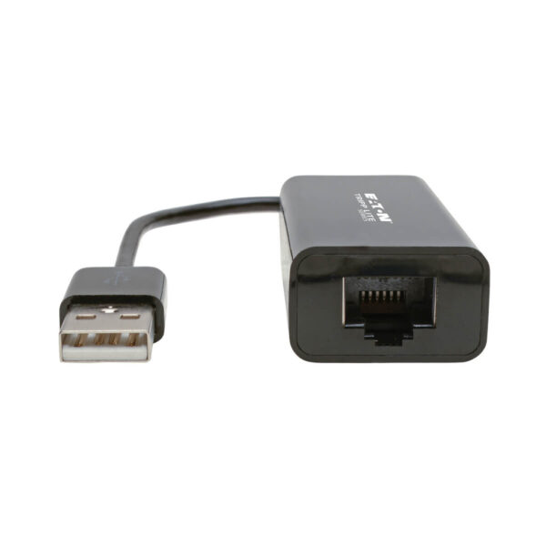 Tripp Lite series USB 2.0 Ethernet NIC Adapter - 10/100 Mbps, RJ45, Black