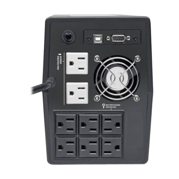 Tripp Lite series 1440VA 900W Line-Interactive UPS - 8 NEMA 5-15R Outlets, AVR, 120V, 50/60 Hz, USB, Serial, LCD, Tower