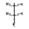 Tripp Lite series Quad-Monitor Flex-Arm Desktop Clamp for 13” to 27” Displays