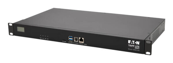 Tripp Lite series 48-Port Console Server, USB Ports (2) - Dual GbE NIC, 16 Gb Flash, SD Card, Desktop/1U Rack, TAA