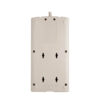 Tripp Lite series Protect It! 8-Outlet Surge Protector, 25 ft. Cord with Right-Angle Plug, 1440 Joules, Diagnostic LEDs, Light Gray Housing - TLP825