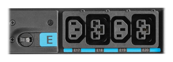 Eaton Universal-Input Metered PDU G4, 208V and 415/240V, 24 Outlets, Input Cable Sold Separately, 0U Vertical