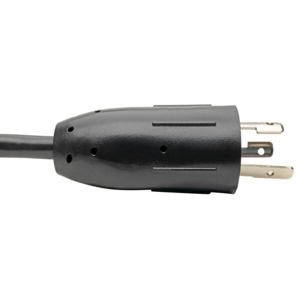 8fe47b88555e9e100bc7911bf12406c2 Tripp Lite series Power Cord Adapter, NEMA L5-20P to NEMA 5-20R - Heavy-Duty, 20A, 125V, 12 AWG, 6-in. (15.24 cm), Black