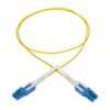 Tripp Lite series Duplex Singlemode 9/125 Fiber Patch Cable (LC/LC), Push/Pull Tabs, 1 m (3 ft.)