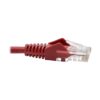 8ffbd97b14325c7461de82e61d3b5b3c Tripp Lite series Cat5e 350 MHz Snagless Molded (UTP) Ethernet Cable (RJ45 M/M), PoE - Red, 6 ft. (1.83 m)